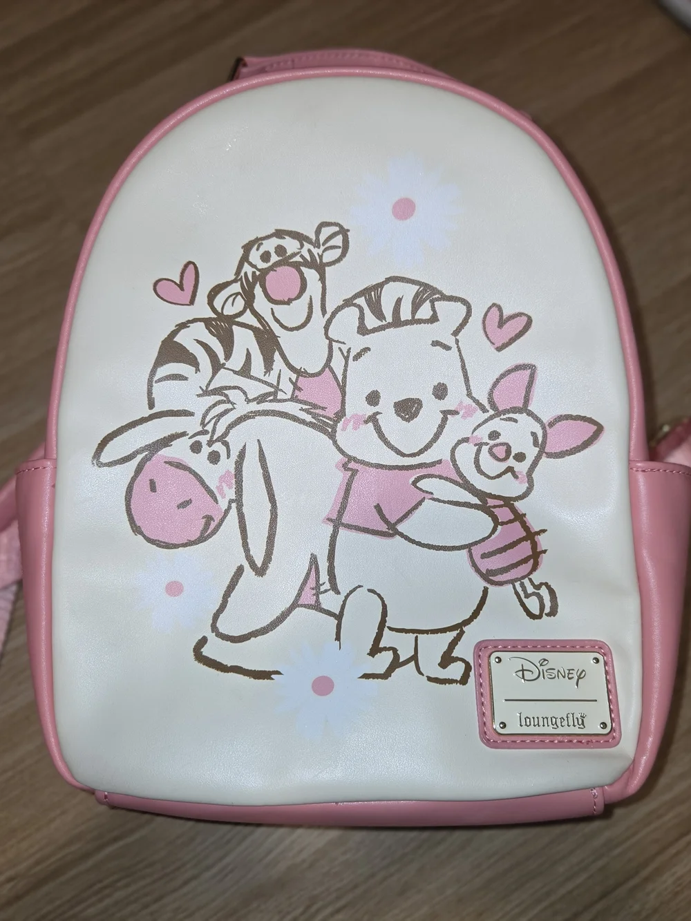 Disney x Loungefly Pink Winnie the Pooh & Friends Kids Backpack